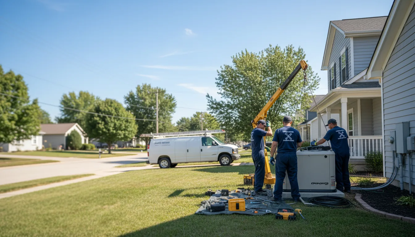Generator Installation in Sarepta, LA near me